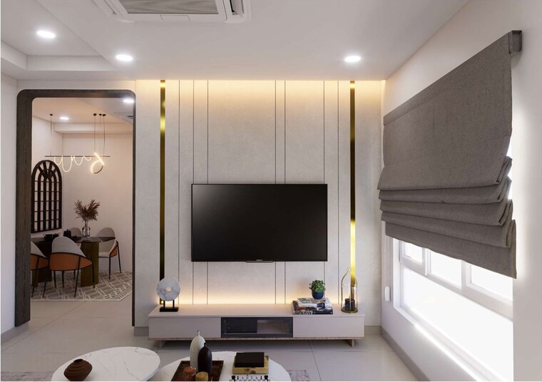 Living Room, sumadhura-olumpus 2.5 Bedroom 1680 Sq.Ft. Apartment In Nanakramguda Hyderabad 10630336