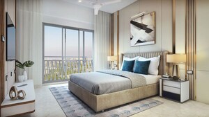 Bedroom in 2 BHK Apartment at Adani Airica, Kanjurmarg West – for Sale