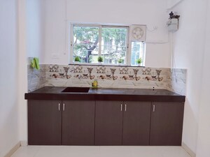 Kitchen in 3 BHK Apartment at Magarpatta Trillium, Hadapsar – for Rent