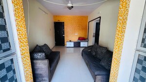 Living Room in 1 BHK Apartment at Rosa Classic Apartment, Kasarvadavali – for Rent
