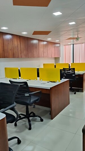 Team Area in  Office Space at Shivalik Shilp, Sanidhya – for Rent