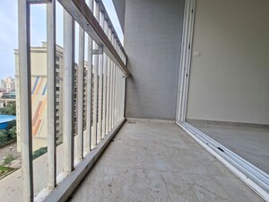Balcony in 1 BHK Apartment at Tata Serein, Pokhran Road No Two – for Rent