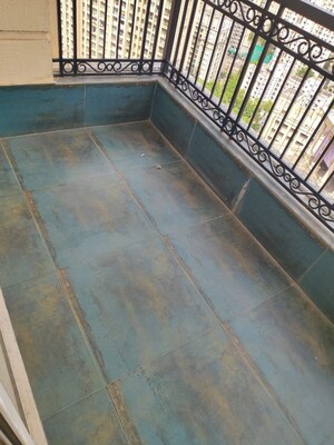 Balcony in 4 BHK Apartment at Hiranandani Brookhill, Ghodbunder Road – for Rent