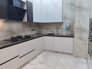 Kitchen in 3 BHK Builder Floor at Greater Kailash I – for Rent