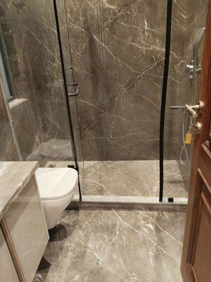 Bathroom in 3 BHK Builder Floor at Greater Kailash I – for Rent