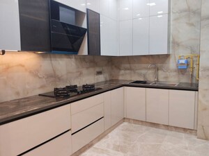 Kitchen in 3 BHK Builder Floor at Greater Kailash I – for Rent