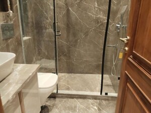 Bathroom in 3 BHK Builder Floor at Greater Kailash I – for Rent