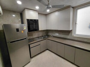 Kitchen in 3 BHK Builder Floor at Greater Kailash I – for Rent