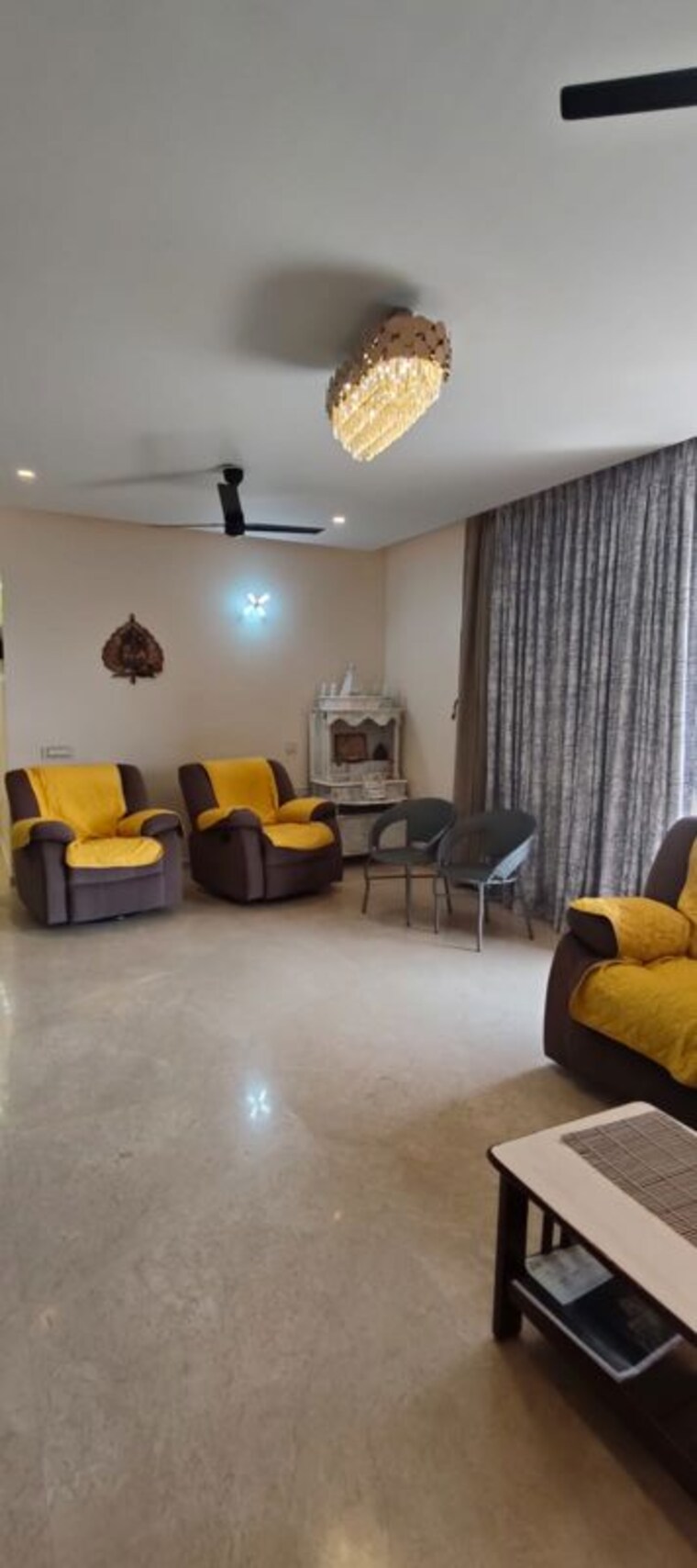 Living Room, eden-woods-complex 4 Bedroom 1900 Sq.Ft. Apartment In Manpada Thane 10630450