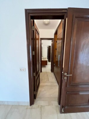 Building Lobby in 4 BHK Builder Floor at Greater Kailash I – for Rent