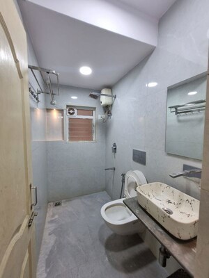Bathroom in 2.5 BHK Apartment at Neelkanth Palms, Kapur Bawdi – for Rent