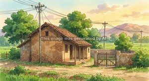  Independent House – Exterior View View at Sipara - for Sale