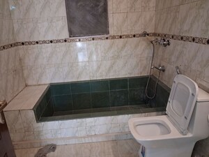 Bathroom in 5 BHK Builder Floor at Greater Kailash I – for Rent