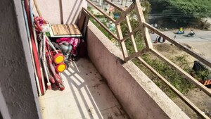 Balcony in  Apartment at Sanaswadi – for Sale