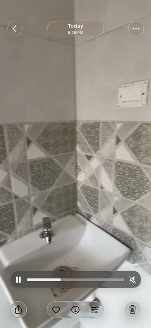 Bathroom in 1 BHK Apartment at Unnati Crest, Dapoli – for Sale