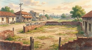  Plot – Exterior View View at Sapnawat - for Sale
