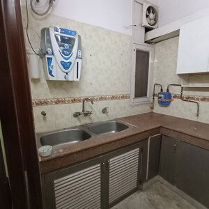 Kitchen in 1 BHK Builder Floor at Kalkaji – for Rent