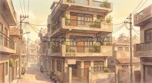  Apartment – Exterior View View at Gulabi Bagh - for Sale