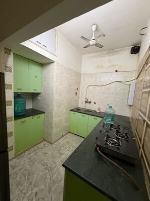 Kitchen in 2 BHK Builder Floor at Kalkaji – for Rent