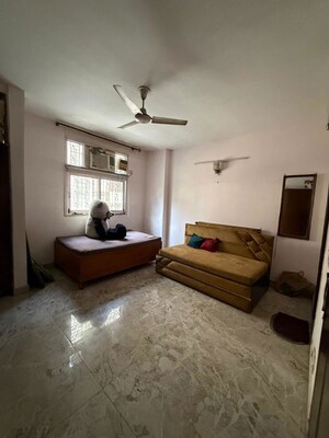 Bedroom in 2 BHK Builder Floor at Kalkaji – for Rent