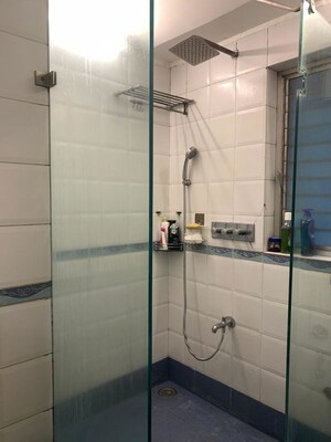 Bathroom in 2 BHK Apartment at Prabhadevi – for Sale