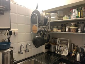 Kitchen in 2 BHK Apartment at Prabhadevi – for Sale