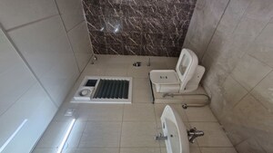 Bathroom in 2.5 BHK Apartment at Mantri Webcity, Hennur Road – for Rent