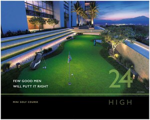 Swimming Pool in  Office Space at Dream Apex 24 High, Nerul – for Sale