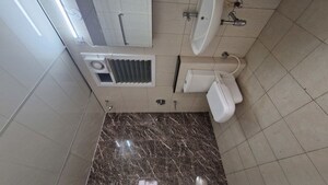 Bathroom in 2.5 BHK Apartment at Mantri Webcity, Hennur Road – for Rent