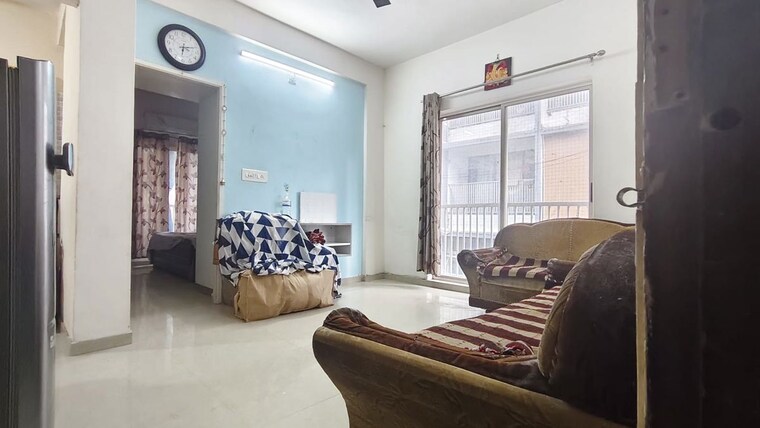 Living Room, makarba 1 Bedroom 720 Sq.Ft. Apartment In Makarba Ahmedabad 10630683