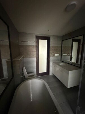 Bathroom in 5 BHK Villa at Embassy Grove, Kodihalli – for Rent