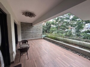 Balcony in 5 BHK Villa at Embassy Grove, Kodihalli – for Rent