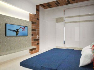Bedroom in 3 BHK Apartment at Gardenia Apartment Khar West, Khar West – for Rent