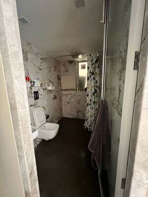 Bathroom in 4 BHK Apartment at Suvidha Emerald, Dadar West – for Sale