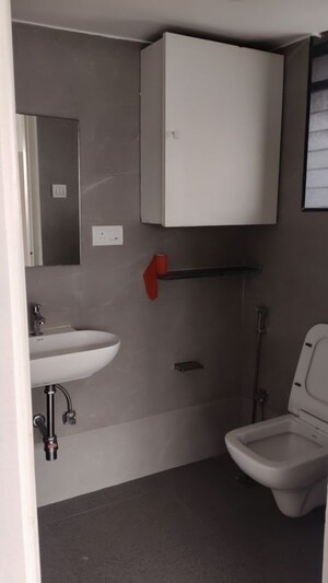 Bathroom in 3 BHK Apartment at Shiva E Numbha B Wing, Worli – for Rent