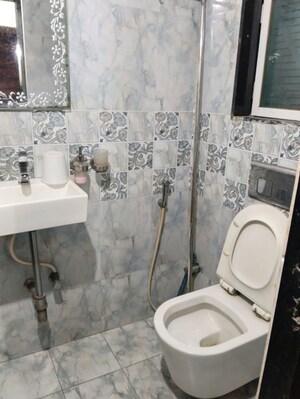 Bathroom in 2 BHK Apartment at Bhandup West – for Sale