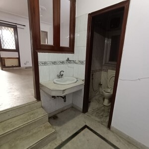 Bathroom in 1 BHK Builder Floor at Kalkaji – for Rent