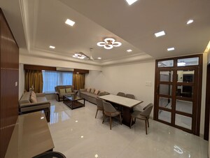 Living Room in 3.5 BHK Apartment at Maker Tower, Cuffe Parade – for Sale