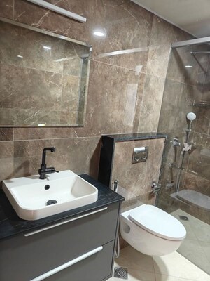 Bathroom in 4 BHK Apartment at Sumadhura Olumpus, Nanakramguda – for Sale
