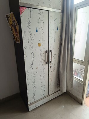 Building Lobby in 3 BHK Apartment at Raj Nagar Extension – for Rent