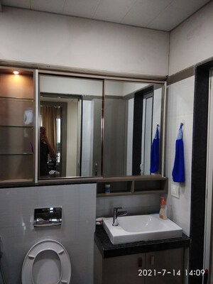 Kitchen in 2 BHK Apartment at Rustomjee Urbania Azziano, Thane West – for Rent