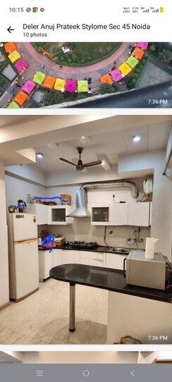 3.5 BHK + Servant Room Apartment For Rent in Prateek Stylome