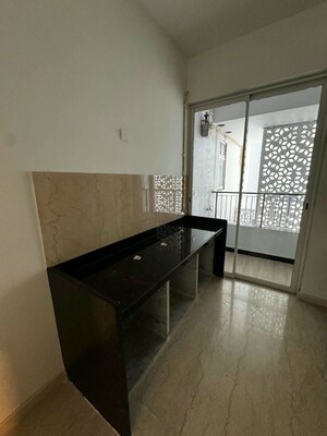 Kitchen in 2 BHK Apartment at Courtyard by Narang Realty and The Wadhwa Group, Pokhran Road No Two – for Rent