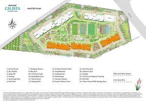 Master Plan in 3.5 BHK Apartment at Brigade Calista, Budigere – for Sale