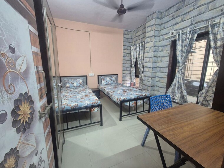 Bedroom, manpada Pg For Boys & Girls In Manpada 10630814
