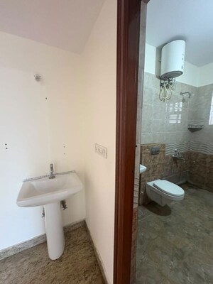Bathroom in 3 BHK Apartment at Richmond Premier, Richmond Road – for Rent