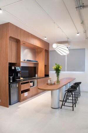 Kitchen in  Office Space at CM Plaza, Koramangala – for Rent