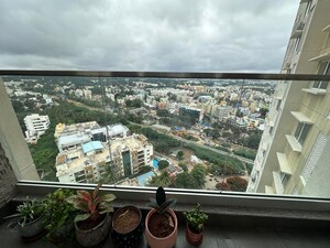 Balcony in 3 BHK Apartment at Prestige Fairfield, Rmv 2nd Stage – for Rent