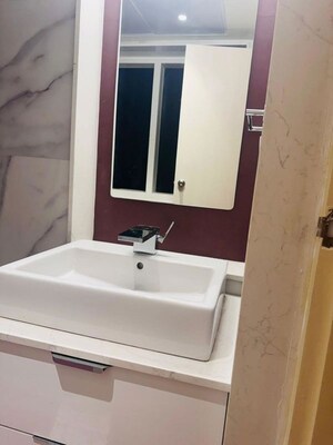 Bathroom in 5 BHK Apartment at K Raheja Corp Vivarea, Koramangala – for Rent