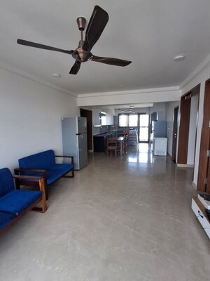 Living Room in 3 BHK Apartment at Arphi Apts, Richmond Town – for Rent